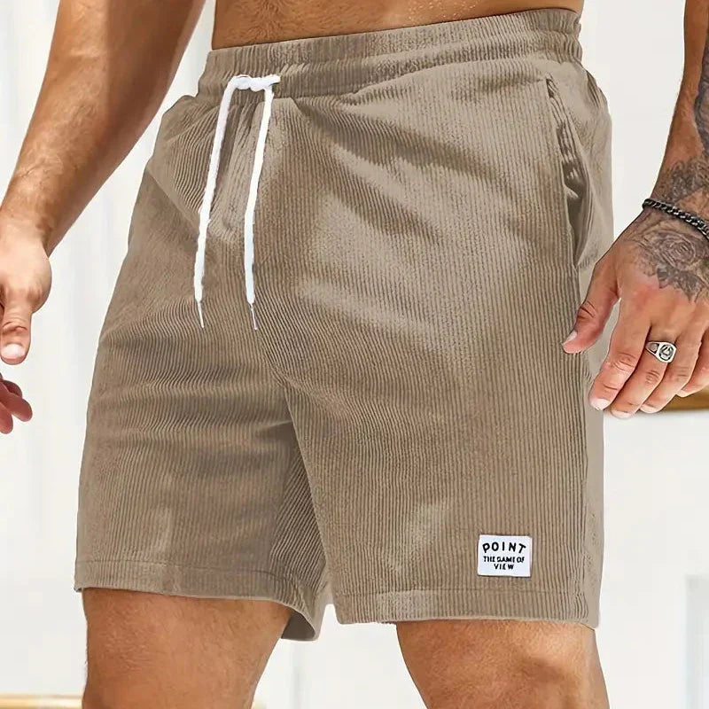 Pantaloncini da Uomo Casual con Coulisse - Comfort e Stile per l'Estate, Pantaloni Corti Uomo Ideali per Occasioni Informali 10