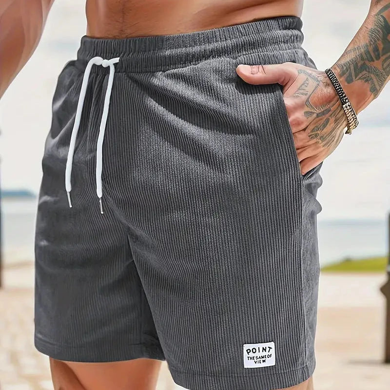 Pantaloncini da Uomo Casual con Coulisse - Comfort e Stile per l'Estate, Pantaloni Corti Uomo Ideali per Occasioni Informali 12