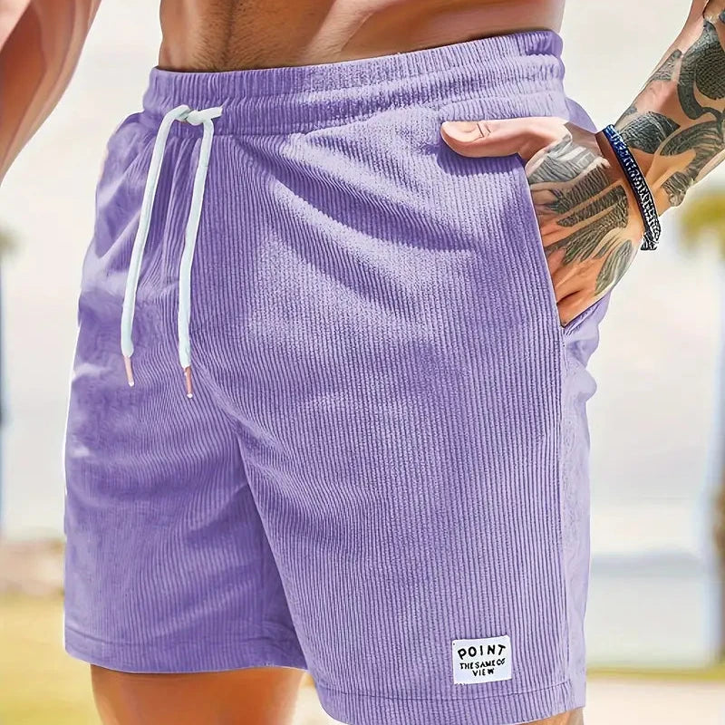 Pantaloncini da Uomo Casual con Coulisse - Comfort e Stile per l'Estate, Pantaloni Corti Uomo Ideali per Occasioni Informali 16