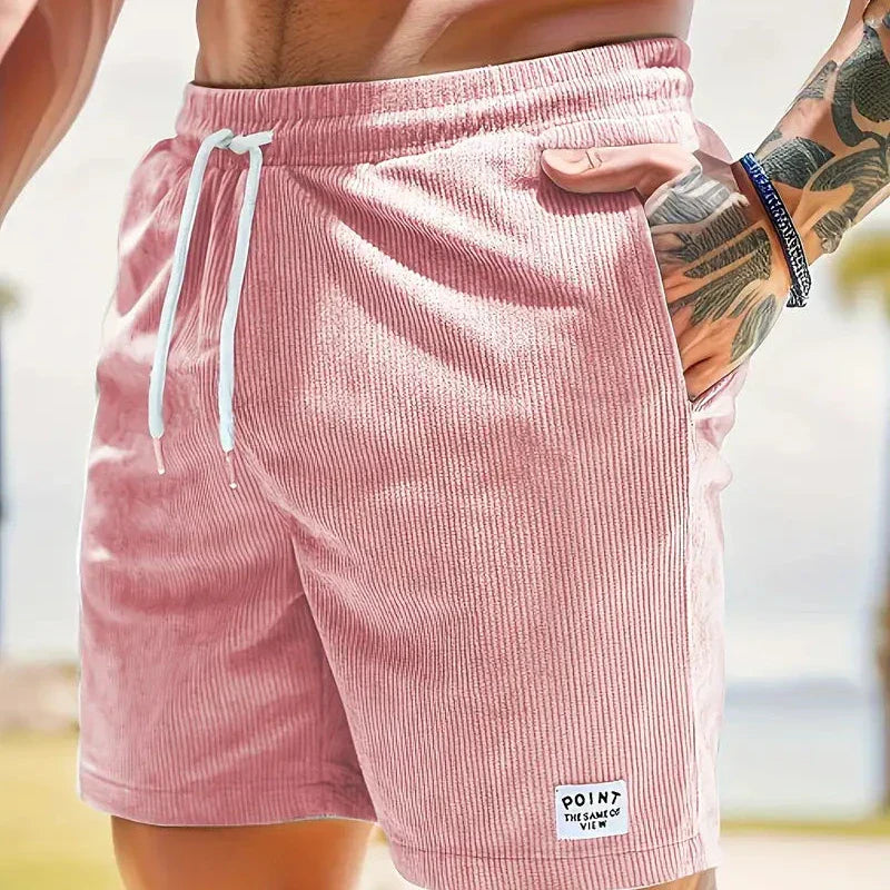 Pantaloncini da Uomo Casual con Coulisse - Comfort e Stile per l'Estate, Pantaloni Corti Uomo Ideali per Occasioni Informali 17