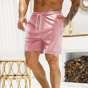 Pantaloncini da Uomo Casual con Coulisse - Comfort e Stile per l'Estate, Pantaloni Corti Uomo Ideali per Occasioni Informali 6