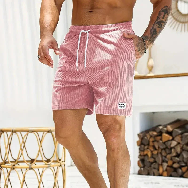 Pantaloncini da Uomo Casual con Coulisse - Comfort e Stile per l'Estate, Pantaloni Corti Uomo Ideali per Occasioni Informali 6