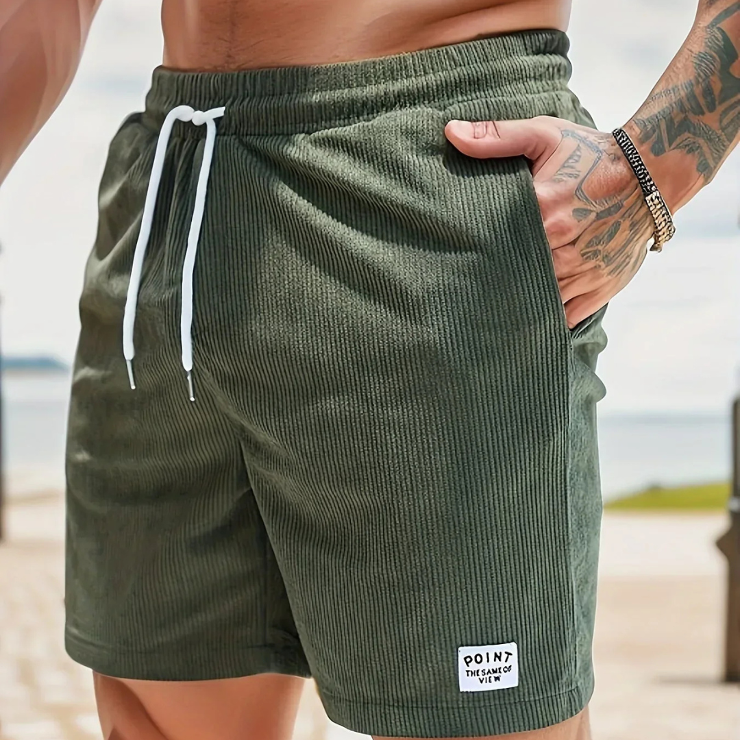 Pantaloncini da Uomo Casual con Coulisse - Comfort e Stile per l'Estate, Pantaloni Corti Uomo Ideali per Occasioni Informali 8