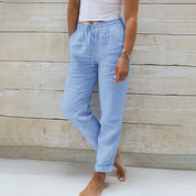 Pantaloni Donna Estivi con Coulisse - Comfort e Stile Rilassato per Ogni Occasione 1