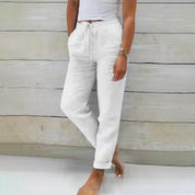 Pantaloni Donna Estivi con Coulisse - Comfort e Stile Rilassato per Ogni Occasione 4
