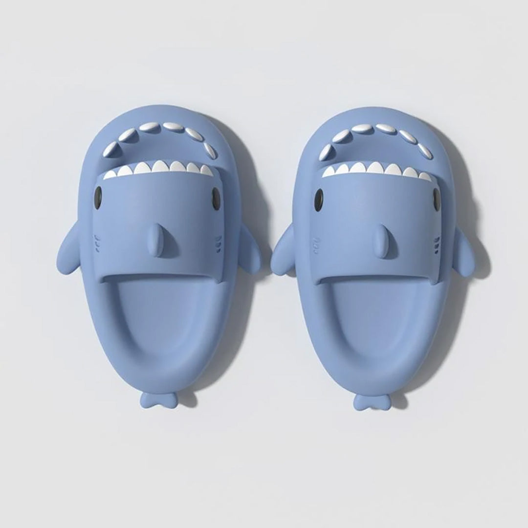 Pantofole Unisex con Design Squalo 3D Leggere e Antiscivolo 0