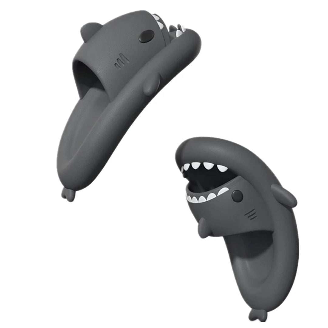 Pantofole Unisex con Design Squalo 3D Leggere e Antiscivolo 1