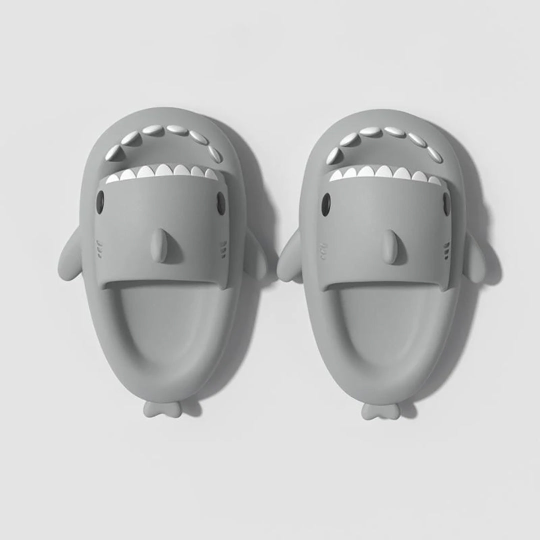 Pantofole Unisex con Design Squalo 3D Leggere e Antiscivolo 10