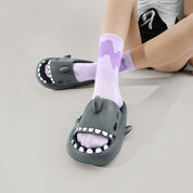 Pantofole Unisex con Design Squalo 3D Leggere e Antiscivolo 3