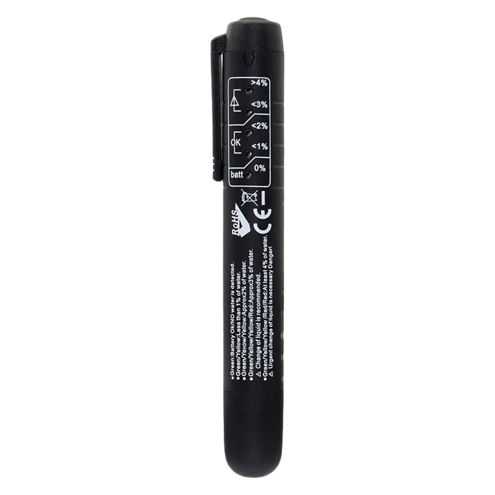 Penna tester per liquido freni per auto - Strumento indicatore LED per una diagnosi accurata dell'olio freni, manutenzione e monitoraggio della sicurezza dell'auto 0