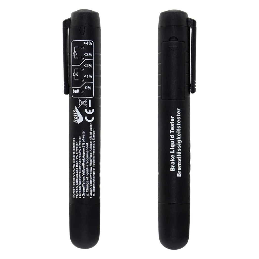 Penna tester per liquido freni per auto - Strumento indicatore LED per una diagnosi accurata dell'olio freni, manutenzione e monitoraggio della sicurezza dell'auto 1