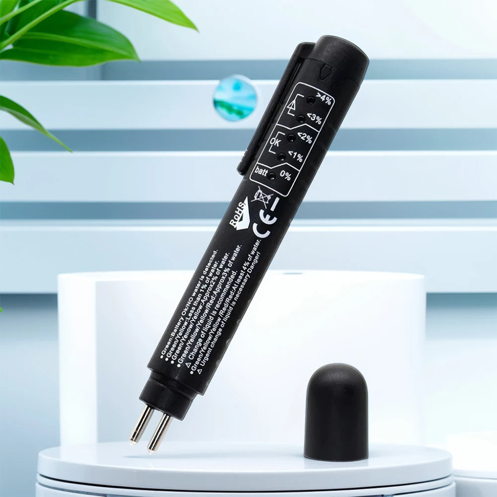 Penna tester per liquido freni per auto - Strumento indicatore LED per una diagnosi accurata dell'olio freni, manutenzione e monitoraggio della sicurezza dell'auto 7