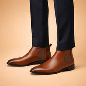 Marco | Botines Chelsea Elegantes Slip-On para Hombre