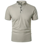 Polo Elegante con Colletto Rialzato per Uomo - Comfort e Stile 2