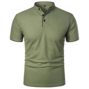 Polo Elegante con Colletto Rialzato per Uomo - Comfort e Stile 3