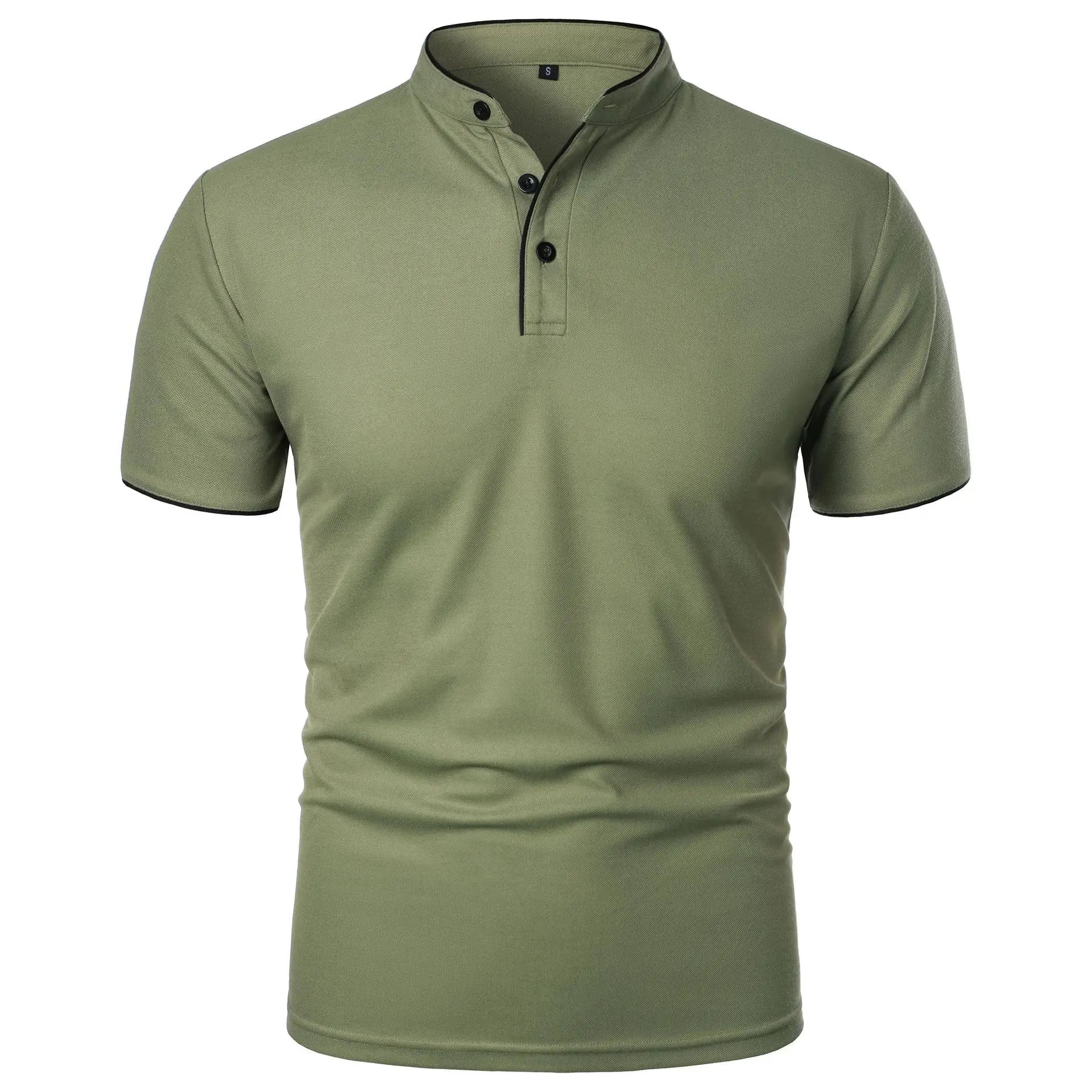 Polo Elegante con Colletto Rialzato per Uomo - Comfort e Stile 3