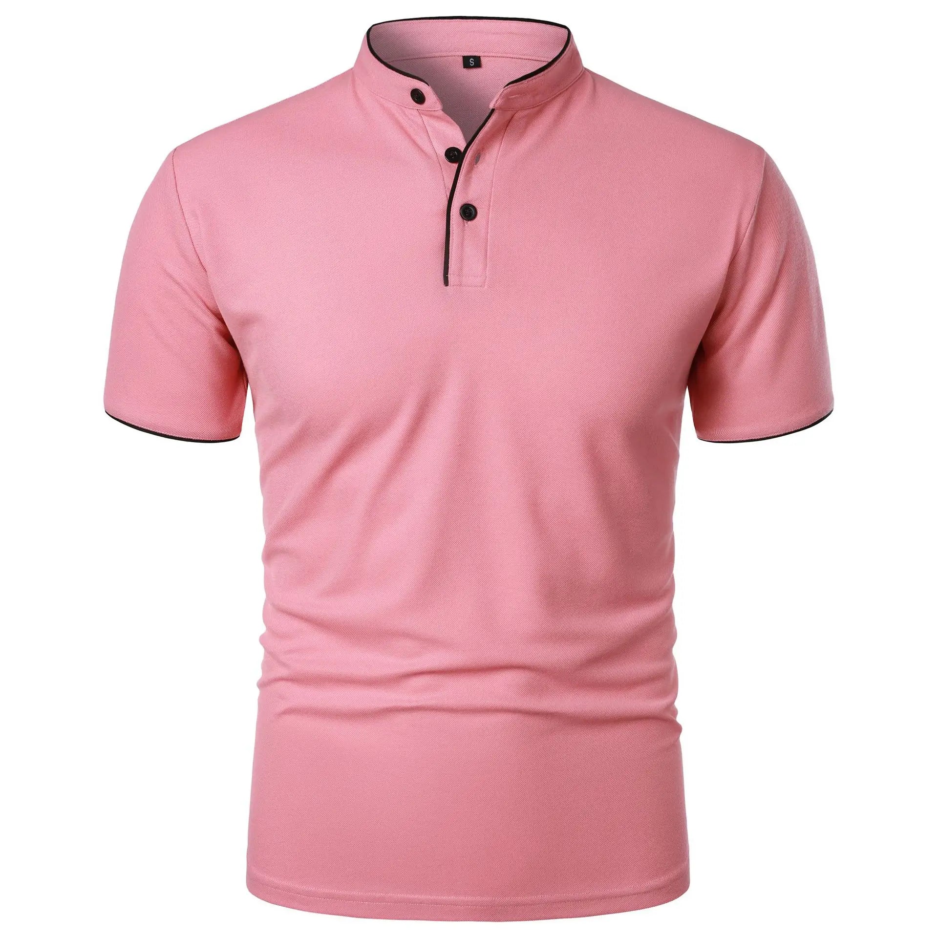 Polo Elegante con Colletto Rialzato per Uomo - Comfort e Stile 4