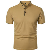 Polo Elegante con Colletto Rialzato per Uomo - Comfort e Stile 6