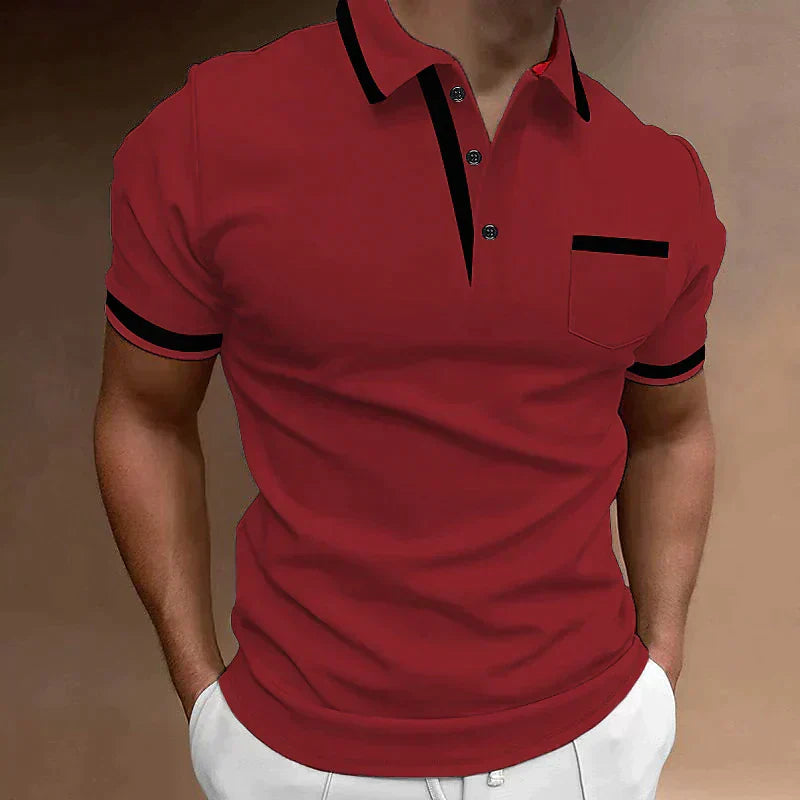 Polo Uomo Manica Corta Elegante Classica per Ogni Occasione - Comfort e Stile Incomparabile 1