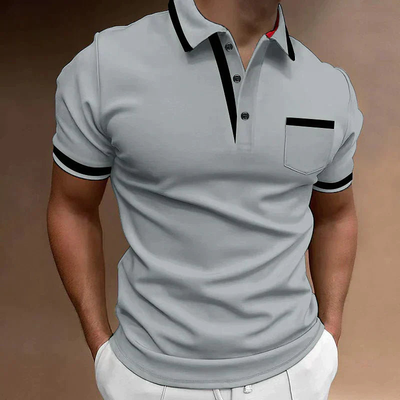 Polo Uomo Manica Corta Elegante Classica per Ogni Occasione - Comfort e Stile Incomparabile 2