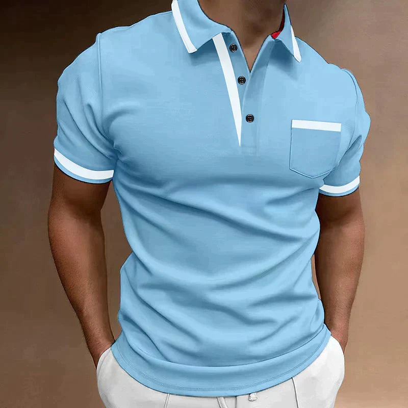 Polo Uomo Manica Corta Elegante Classica per Ogni Occasione - Comfort e Stile Incomparabile 3