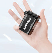 Pompa elettrica per aria – Mini gonfiatore senza fili da 120 PSI per pneumatici di biciclette, compatibile con valvole Presta e Schrader, compatto ed efficiente 2