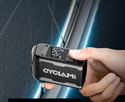 Pompa elettrica per aria – Mini gonfiatore senza fili da 120 PSI per pneumatici di biciclette, compatibile con valvole Presta e Schrader, compatto ed efficiente 5