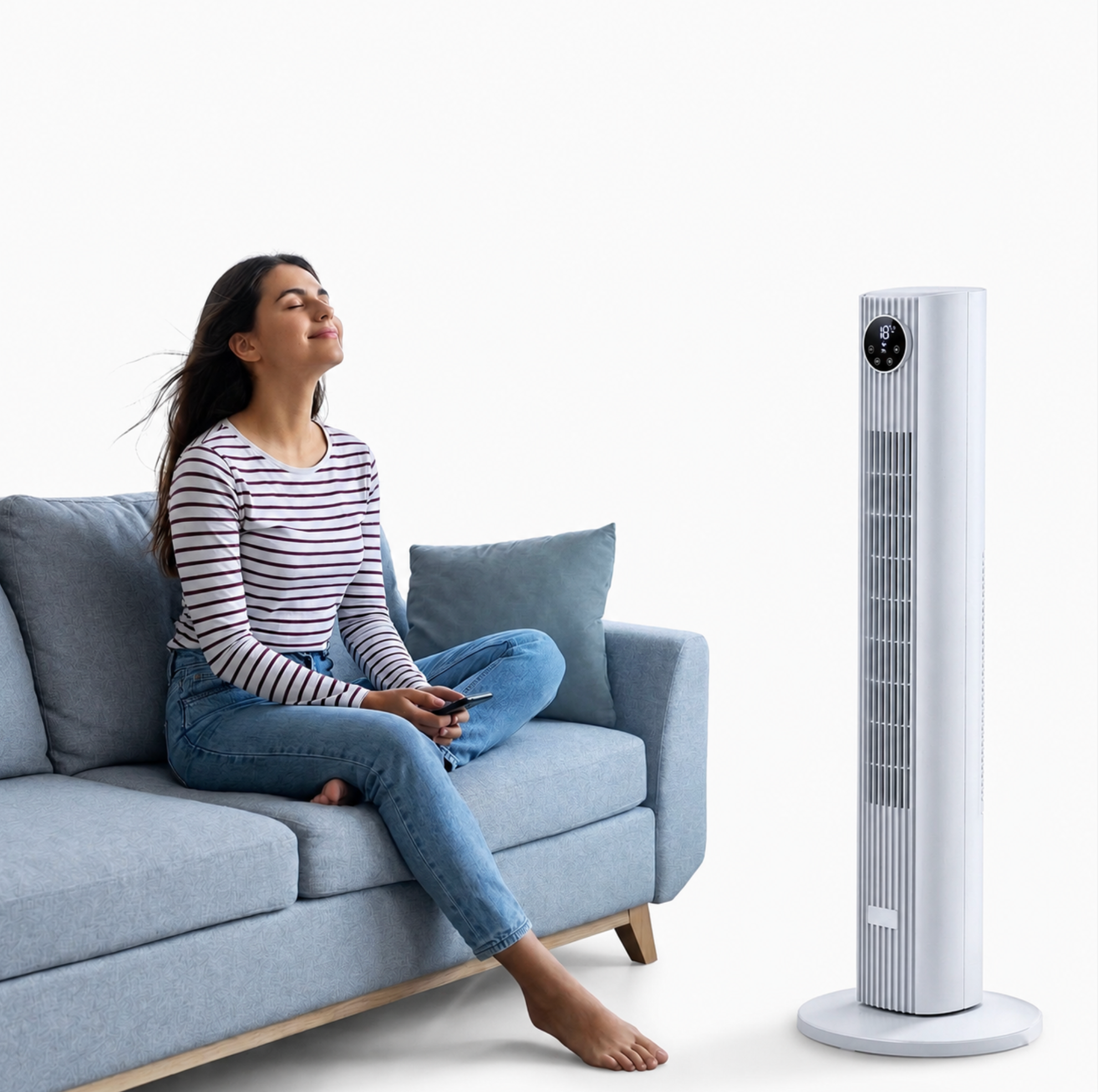Portable Ac Unit Air Conditioner Cooler for Bedroom & Apartment, Room Air Cooler, Windowless 0