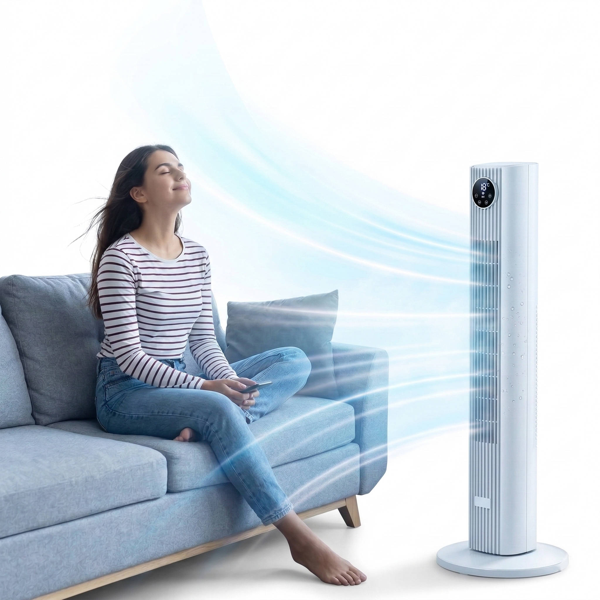 Portable Ac Unit Air Conditioner Cooler for Bedroom & Apartment, Room Air Cooler, Windowless 1