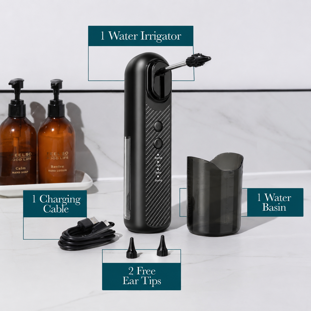 Wush Pro Extractor de Cera - Solución eficaz para la limpieza del oído para oídos más sanos y saludables