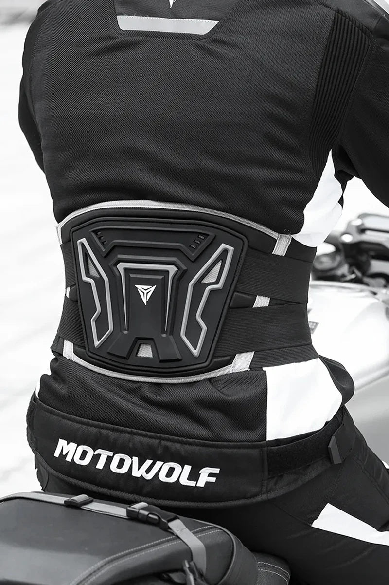 Protezione per la vita da motocross - Cintura da equitazione professionale per ciclismo, sport motociclistici e protezione lombare 4