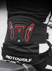 Protezione per la vita da motocross - Cintura da equitazione professionale per ciclismo, sport motociclistici e protezione lombare 7