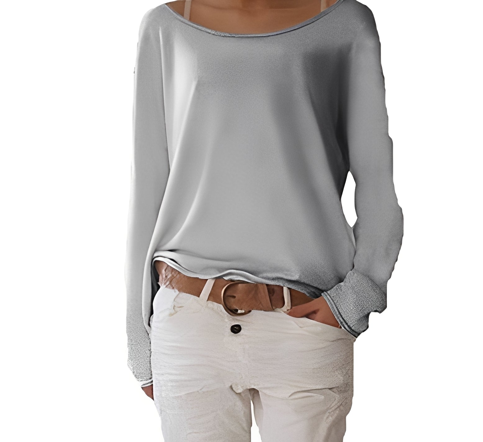 Pullover Damen | Feminin & Bequem mit U-Boot-Ausschnitt 4
