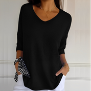 Pullover Damen | Langer Schnitt & V-Ausschnitt 9
