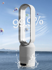 Raffreddatore d'Aria 3 in 1 con Purificatore e Oscillazione Automatica – Design Silenzioso e Senza Lama per Interni Sani 6