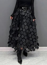 Rock mit Polka-Dots und Fließendem Schnitt – Fleur 2