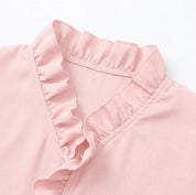 Ruffle & Rose – Ruffle V-Neck Blouse 7