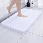 Rutschfeste Badematte | Flauschiger Badvorleger, Saugstark | Waschbar | CozyStep 2