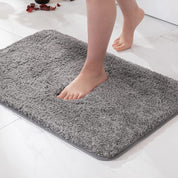 Rutschfeste Badematte | Flauschiger Badvorleger, Saugstark | Waschbar | CozyStep 6