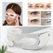 Maschera LED per occhi, trattamento anti-invecchiamento, riduzione rughe, cura occhi, dispositivo bellezza, tecnologia luce rossa, cura pelle.