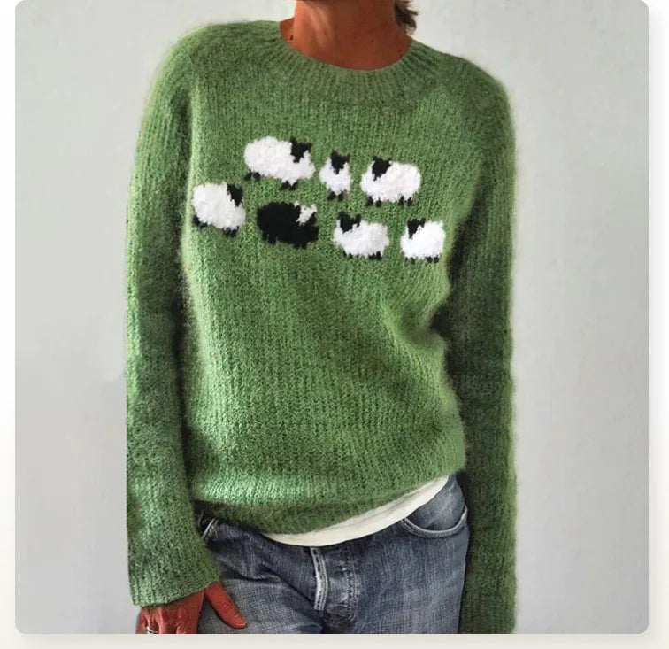 SILVIA | Retro-Pullover 0