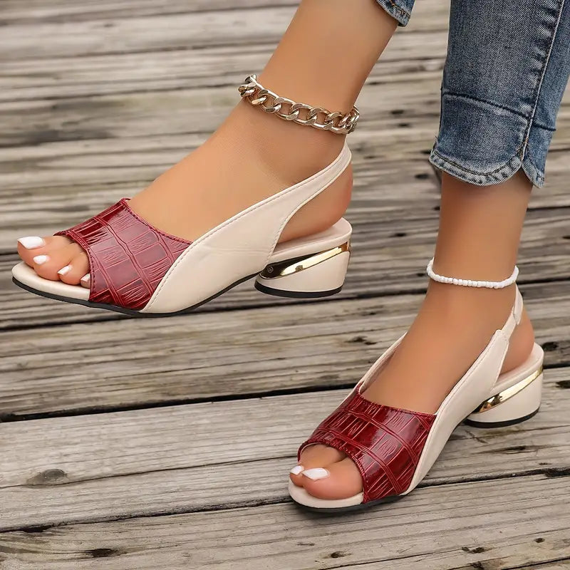 Sandali Da Donna Comodi Con Supporto Plantare - Eleganza E Comfort Per Ogni Occasione 1