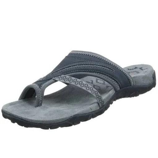 Sandals For Women Comfortable Casual Cross Strap Flip-flops 0