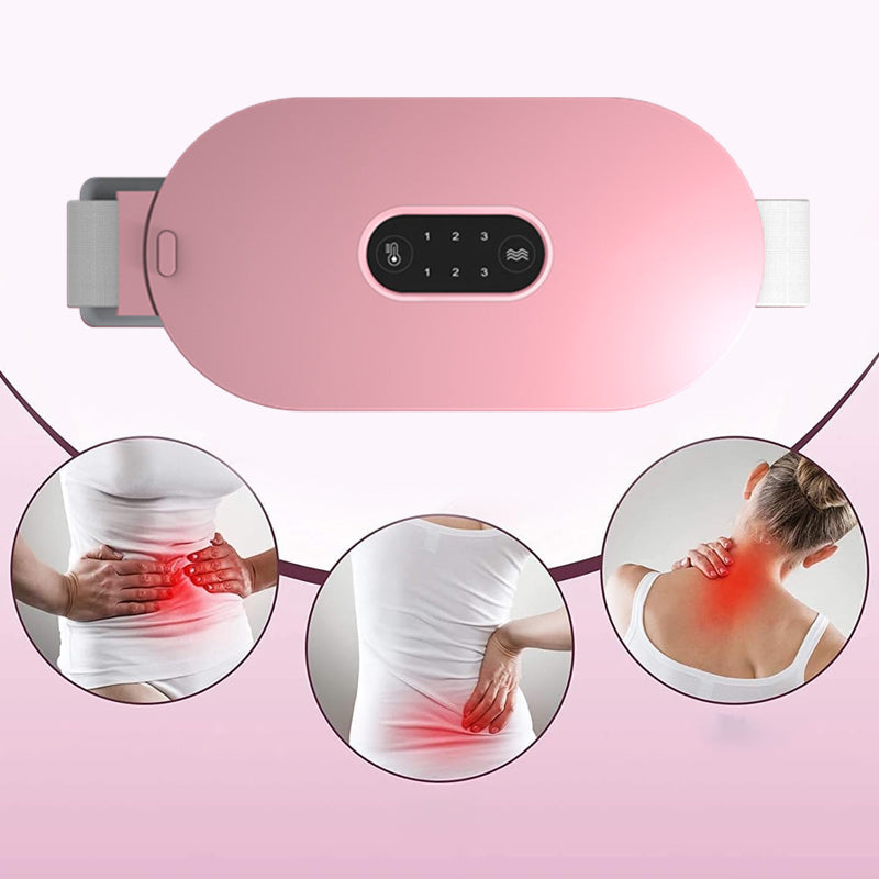 Scaldapancia ThermaCare Con Calore Regolabile e Vibrazione Per Sollievo Crampi Mestruali 7