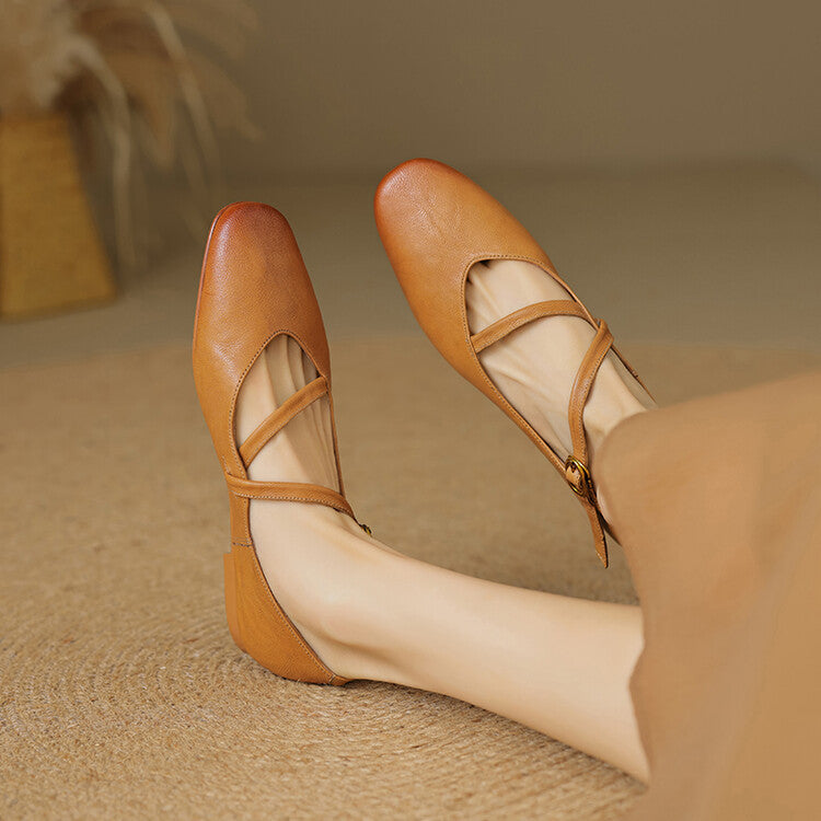 Scarpe Donna Mary Jane con Supporto Plantare - Eleganza e Comfort 1