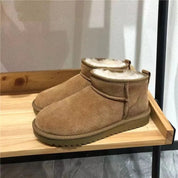 Schafstiefel | Tief geschnittene Winter wärmer 0