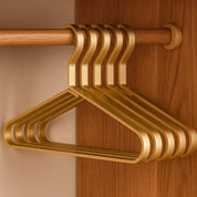 Schlanke Aluminium-Kleiderbügel im 4er-Set 0
