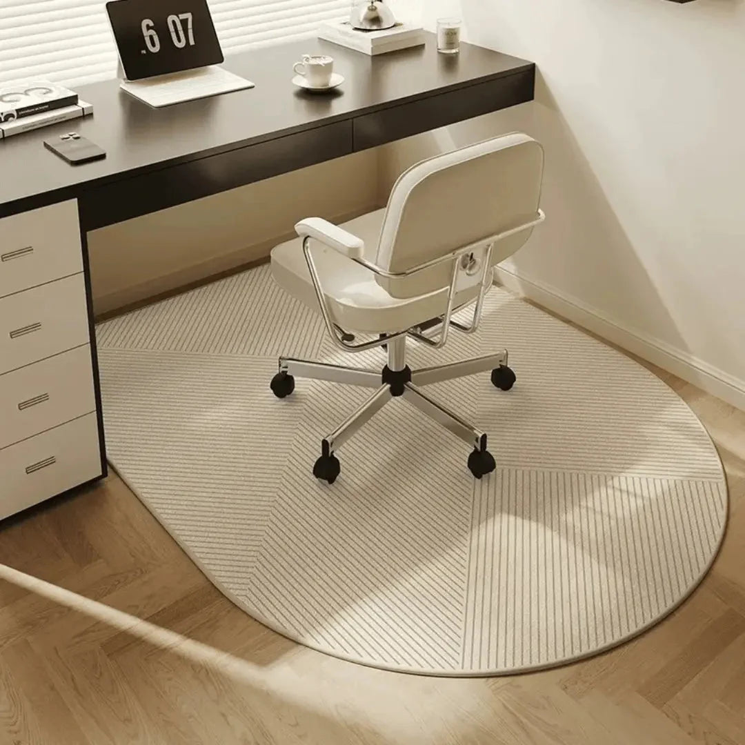 Schutzmatte für Bürostühle mit rutschfester Unterseite 0