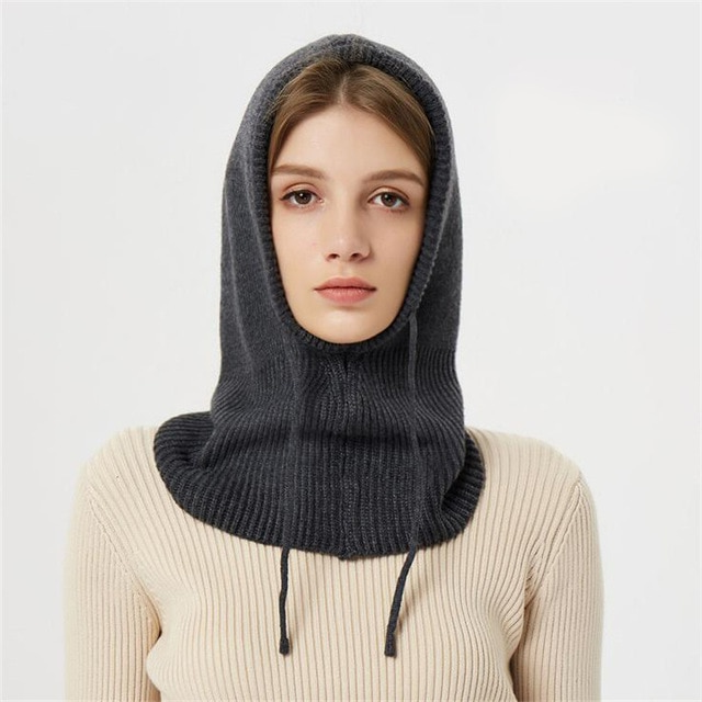 Sciarpa Invernale Donna con Cappuccio – Multifunzionale e Calda per Comfort e Stile, Taglia Unica, Vari Colori Disponibili 3