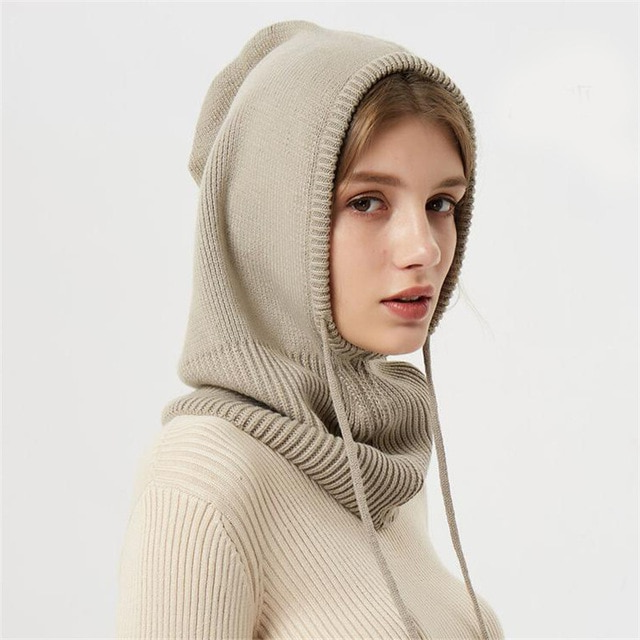 Sciarpa Invernale Donna con Cappuccio – Multifunzionale e Calda per Comfort e Stile, Taglia Unica, Vari Colori Disponibili 4